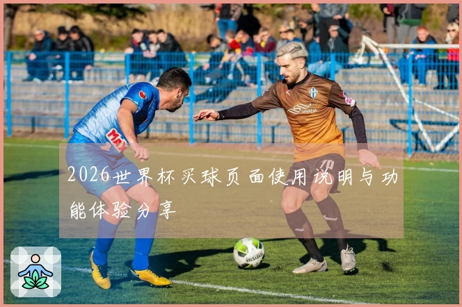2026世界杯买球页面使用说明与功能体验分享