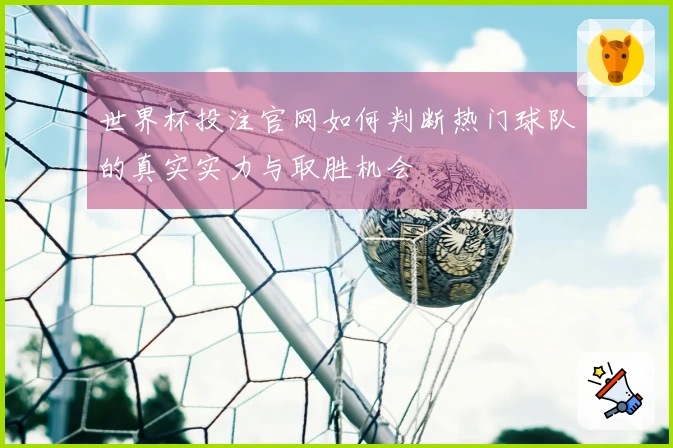 世界杯投注官网如何判断热门球队的真实实力与取胜机会
