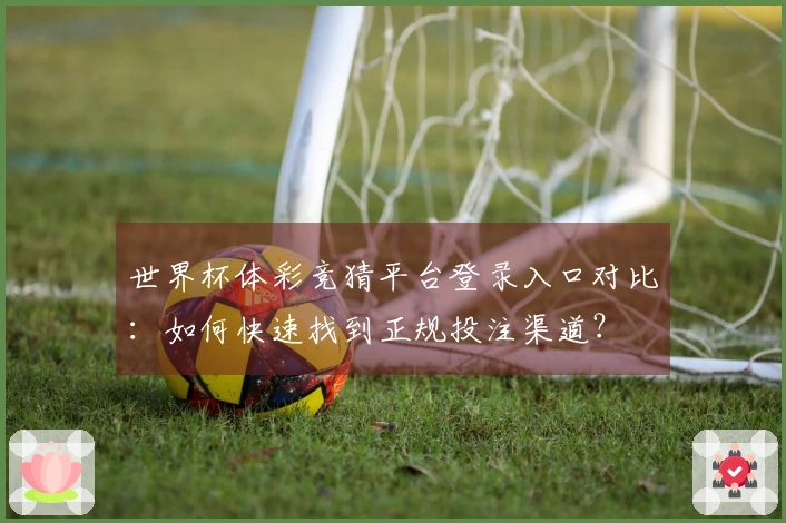 世界杯体彩竞猜平台登录入口对比：如何快速找到正规投注渠道？